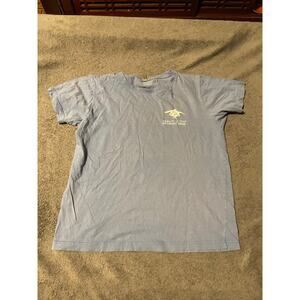 Birthright Israel Shirt Unisex Light Blue Short Sleeve Camp Graphic Back Print